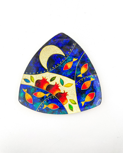 دیوارکوب ویترای انار و ماهی