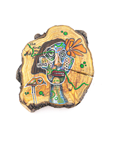 دیوارکوب چوبی