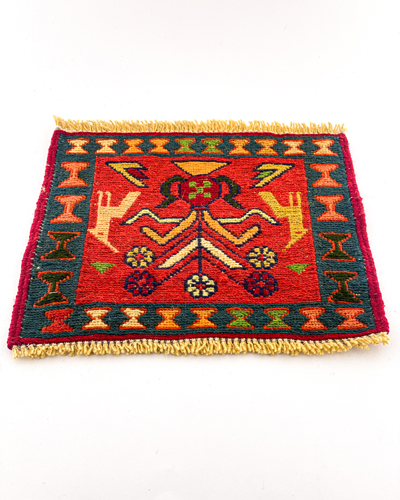 رومیزی گلیمی دستبافت