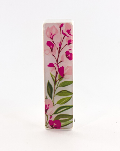 چراغ مطالعه جیبی و نشان کتاب طرح شکوفه بهاری