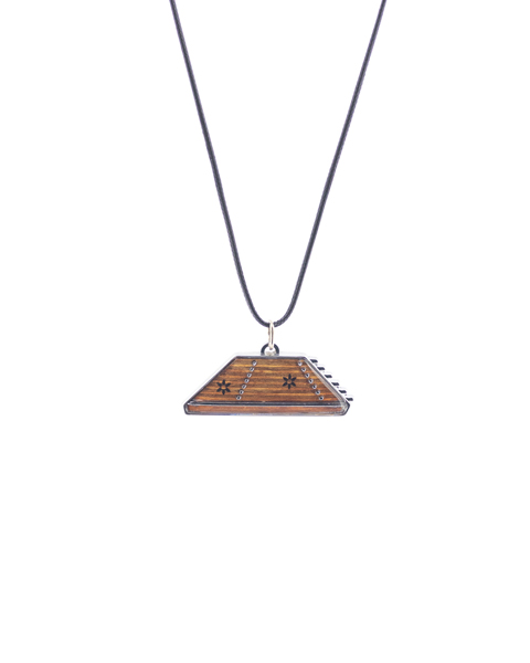 گردنبند فلزی سنتور - هدیه‌ای ویژه برای عاشقان موسیقی