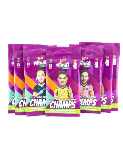 پک 6 عددی بازی کارتی کیمدی Champs