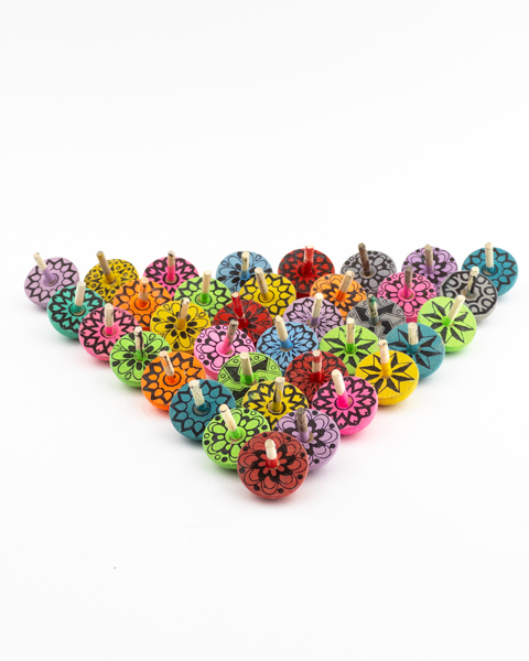 فرفره چوبی ریز رنگی عمده و تک