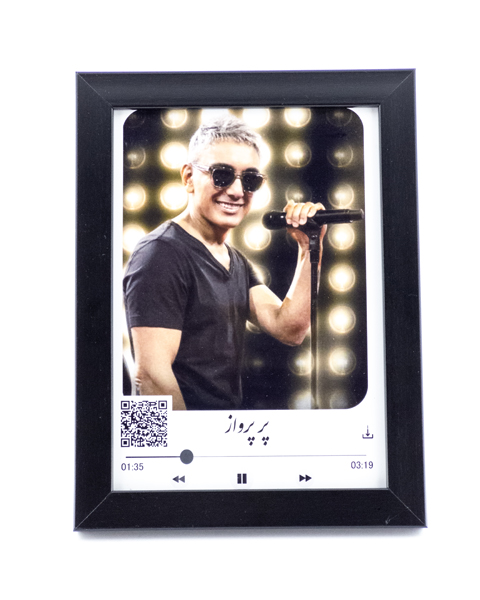 تابلوی فرکانس صوتی با آهنگ پر پرواز از شادمهر – هدیه‌ای نوستالژیک و احساسی برای عاشقان موسیقی