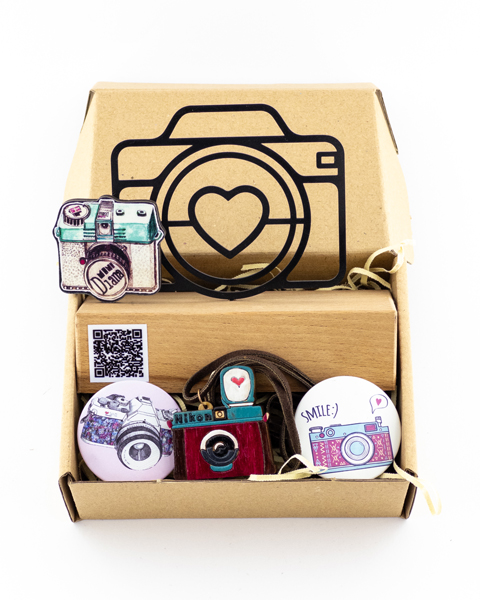 پک هدیه خاص برای عکاسان با اکسسوری‌های شخصی‌ساز