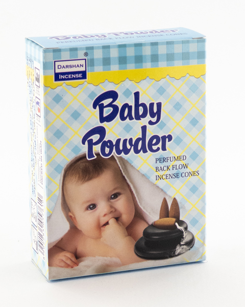 عود آبشاری با رایحه پودر بچه | بسته ۱۰ عددی عود با بوی ملایم و نوستالژیک