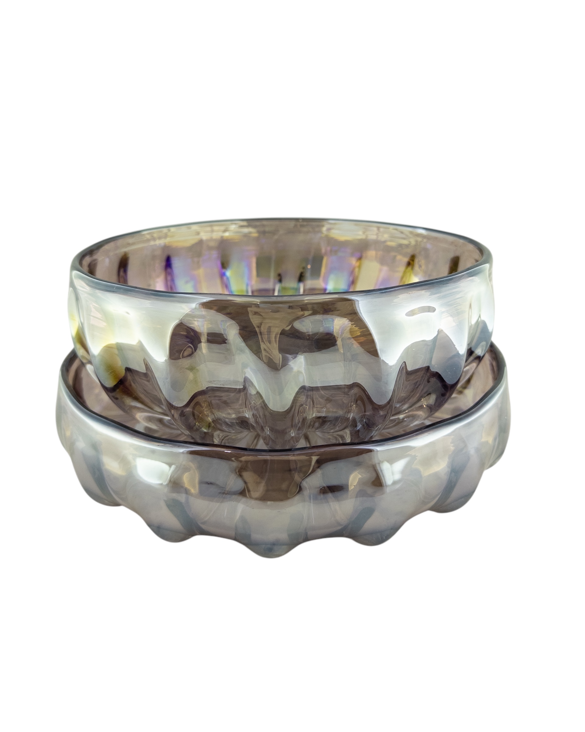 ظروف شیشه‌ای آبگینه دودی - شیک و منحصر به فرد