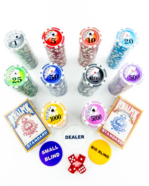 چیپ پوکر سرامیکی ۳۰۰تایی حرفه‌ای با متعلقات کامل– مناسب بازی، مهمانی و هدیه